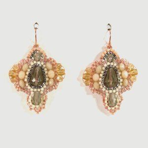 Handmade beaded earrings